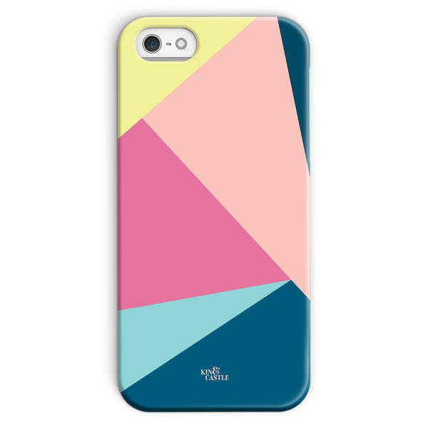 Pastel Triangles Snap Phone Case