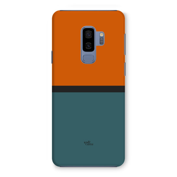 Rust & Teal Duo Snap Phone Case