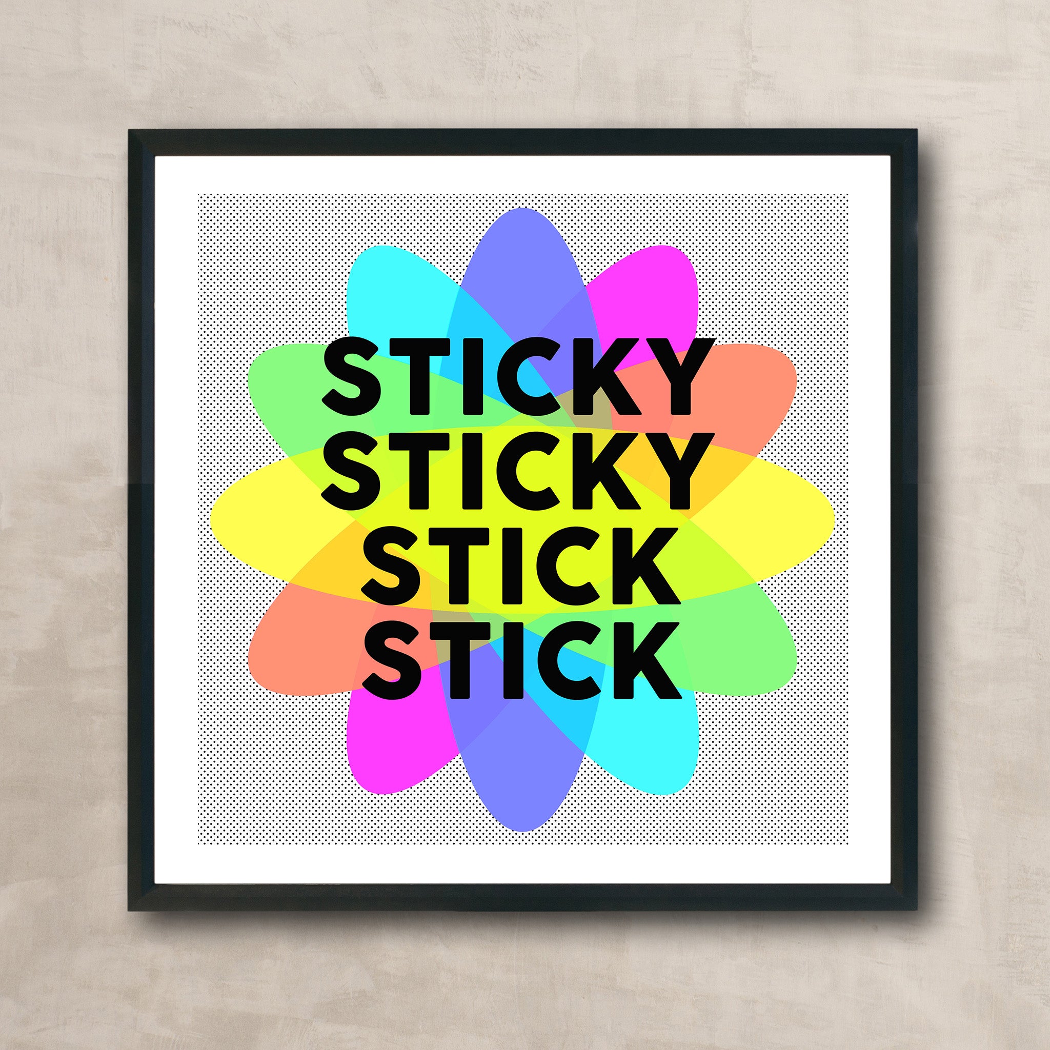 Sticky Stick Art Print
