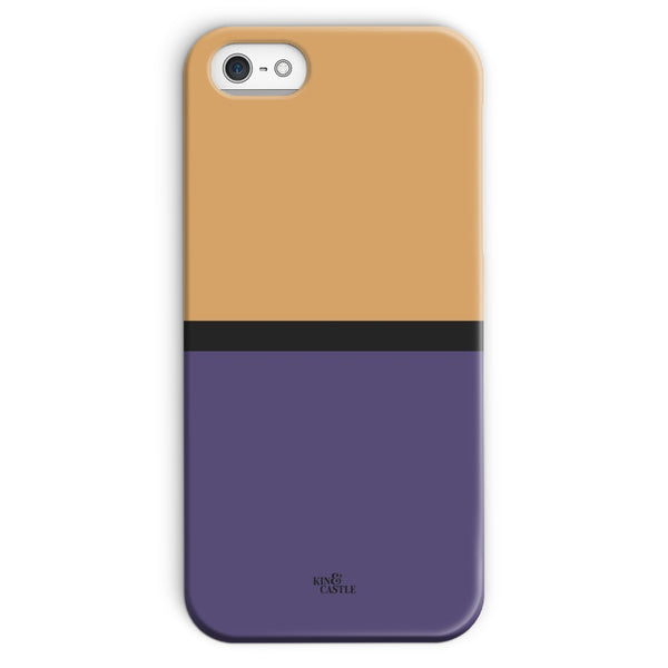 Sand & Purple Duo Snap Phone Case