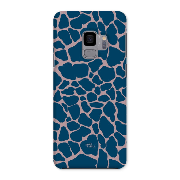 Pink & Blue Giraffe Print Snap Phone Case
