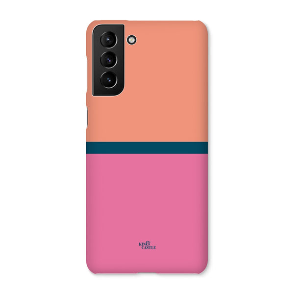 Peach & Pink Duo Snap Phone Case