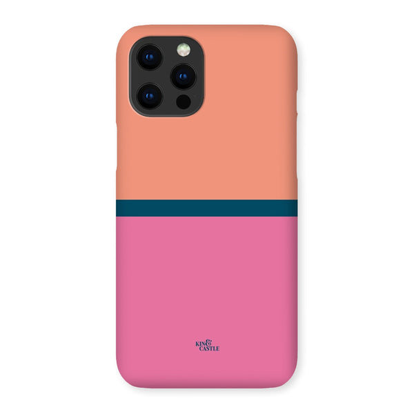Peach & Pink Duo Snap Phone Case