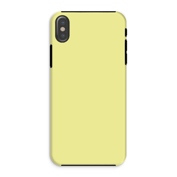 Lemon Yellow Tough Phone Case