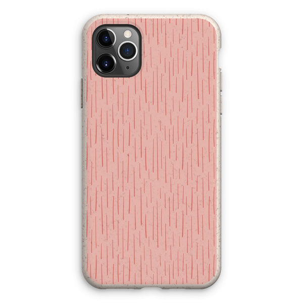 Rose Pink Dash Eco Phone Case