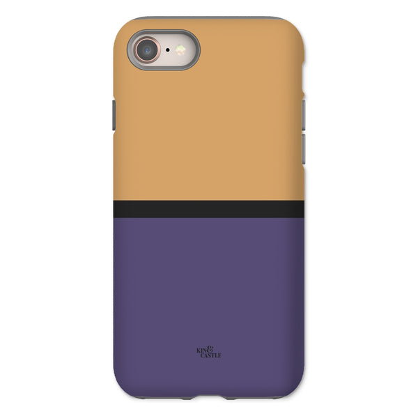 Sand & Purple Duo Tough Phone Case