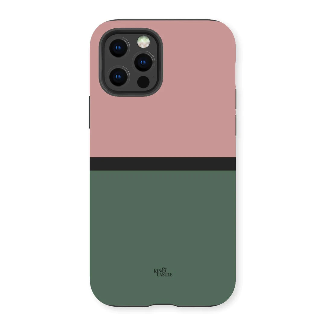 iPhone 13 Pro - Tough Case - Pink & Green Duo - Matte