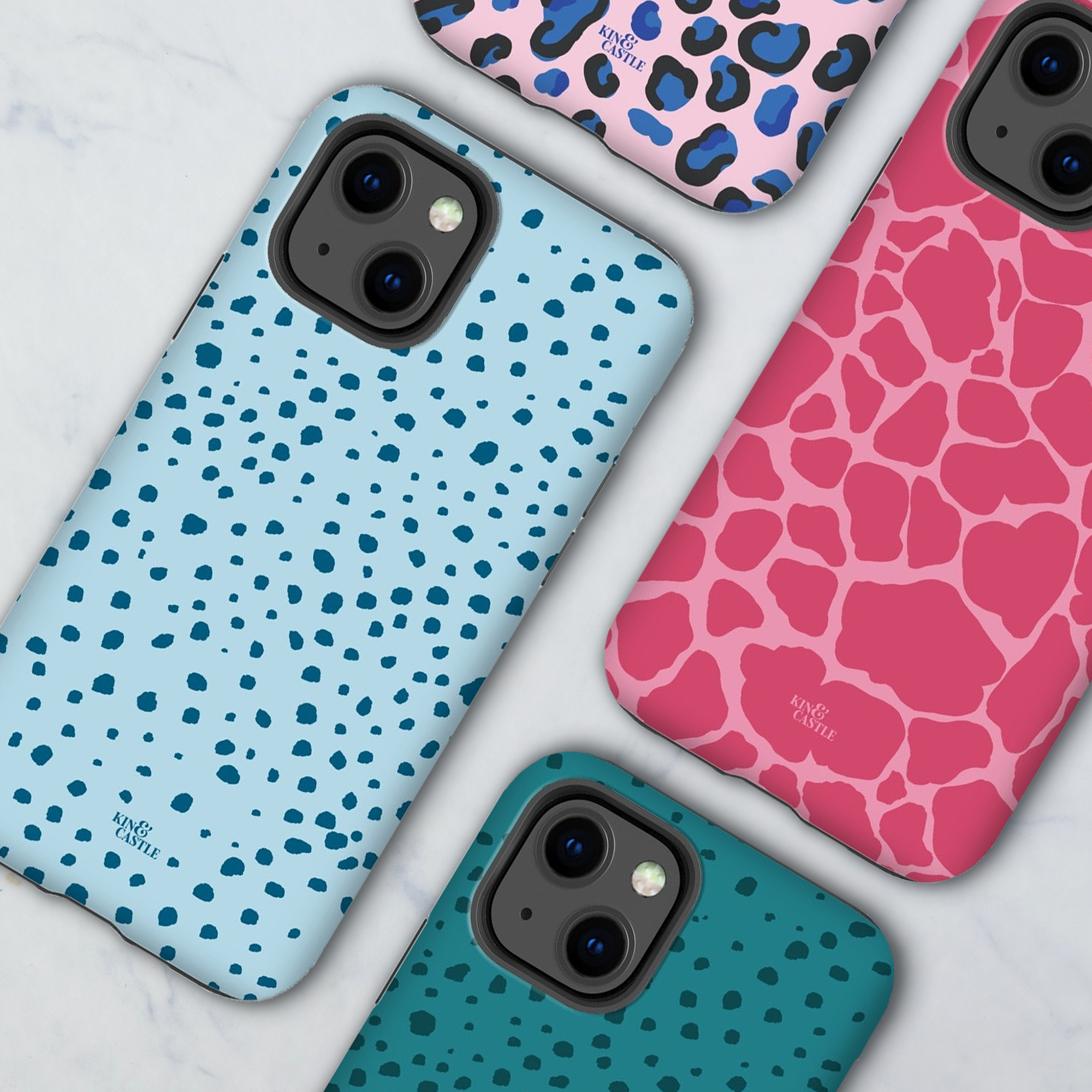 Blue Animal Spot Tough Phone Case